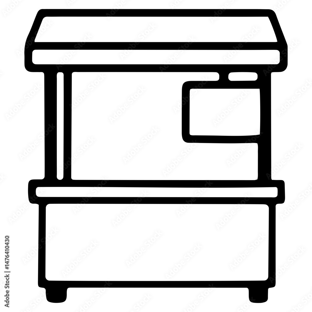 Coffee Roaster Machine Icon Coffee Roaster Machine Icon
