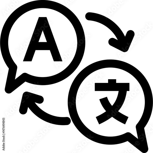 Language Translation Icon