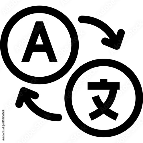 Language Translation Icon