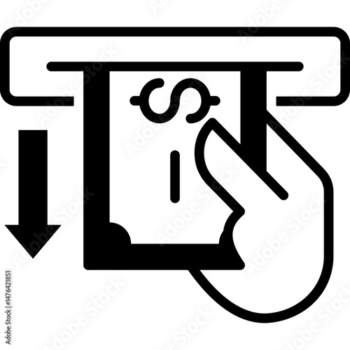 Cash Withdrawal Icon