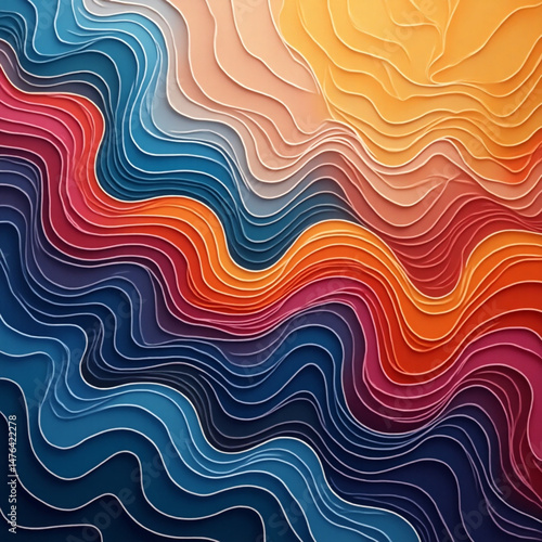 seamless wave pattern