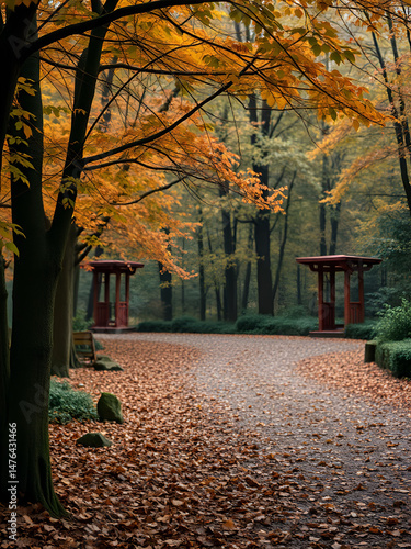 autumn in the park