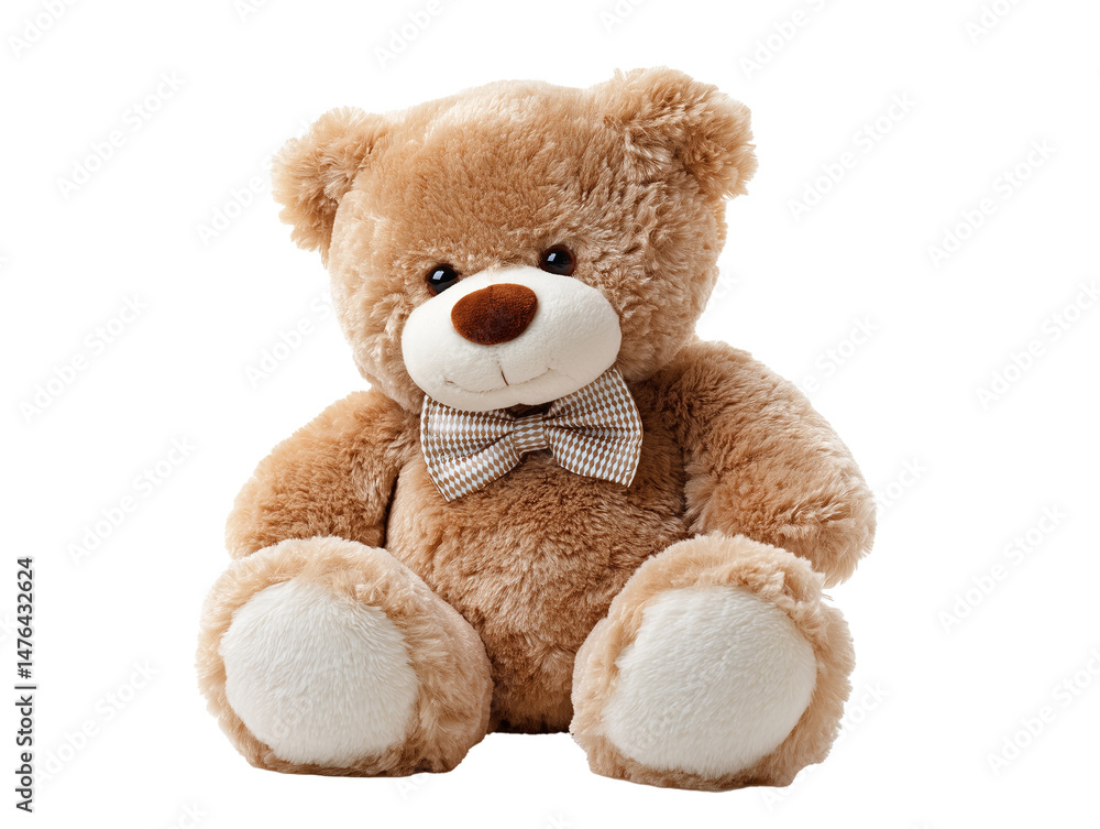 Obraz premium teddy bear isolated on white