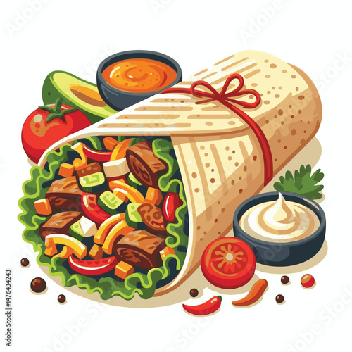 meat, meal, grilled, dinner, delicious, lunch, food, chicken, fast, restaurant, shawarma, cuisine, beef, sandwich, grill, snack, background, isolated, bread, turkish, wrap, dish, fresh, kebab, salad, 
