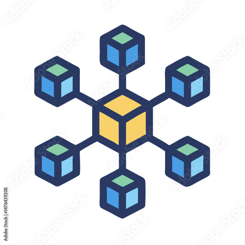  Blockchain Innovations and Trends Icon