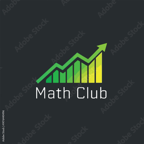 Math Club Logo Design - Creative Branding for Education, Learning & Mathematics
