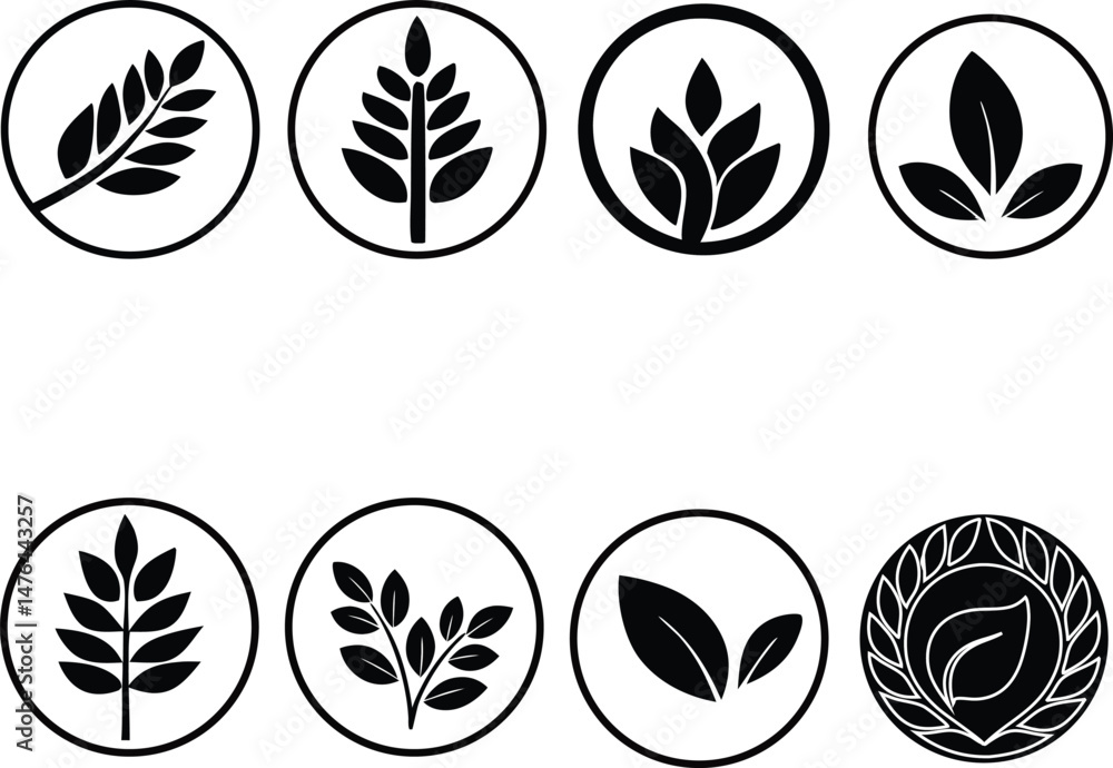 vector set of four leaf clover vector set of four leaf clover