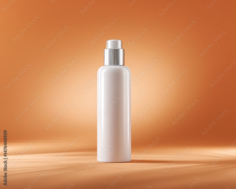 Elegant White Spray Bottle for Personal Care and Cosmetics Elegant White Spray Bottle for Personal Care and Cosmetics
