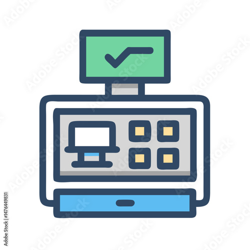 Self Checkout Icon for Enhanced Retail Services