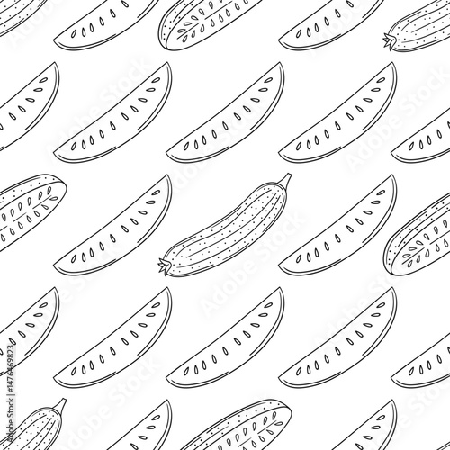 Monochrome cute pattern. Pattern for textiles in hand draw style