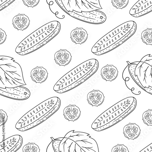 Monochrome cute pattern. Pattern for textiles in hand draw style