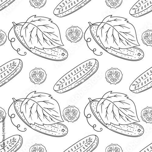 Monochrome cute pattern. Pattern for textiles in hand draw style