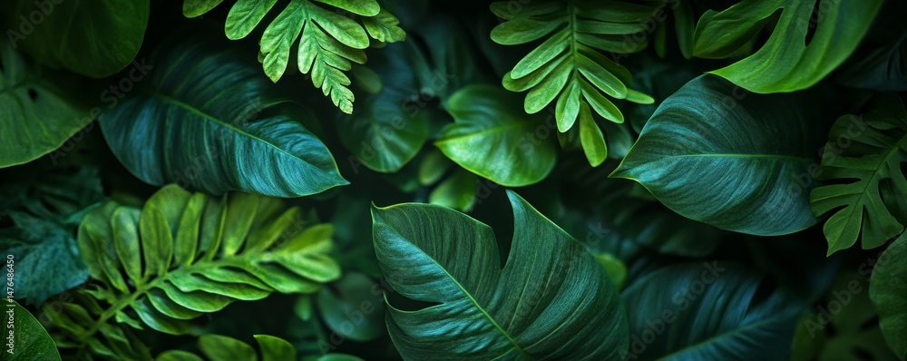 Fototapeta premium Natural Digital Background for Presentations, Generative AI