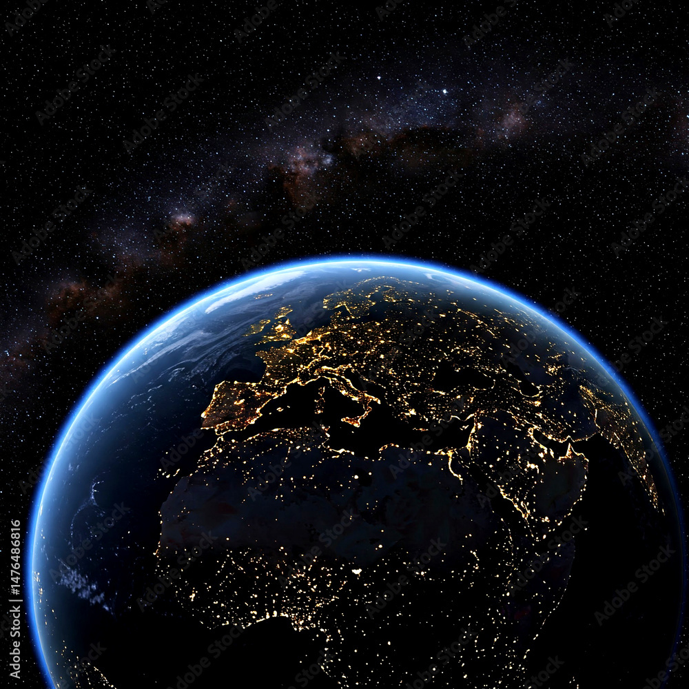Obraz premium planet earth in space