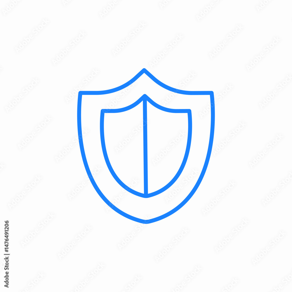 shield security protection icon sign vector shield security protection icon sign vector