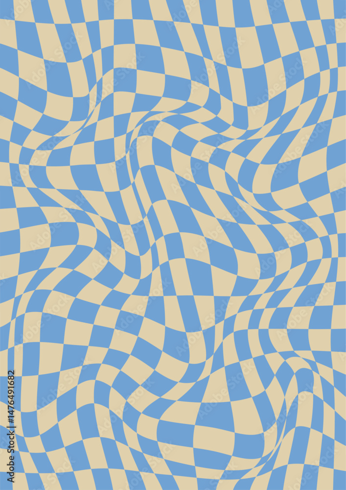 Distorted Grid Pattern Distorted Grid Pattern