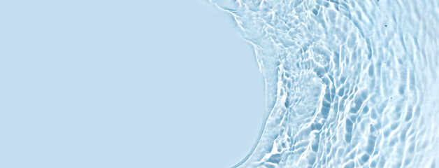 water texture ripple wave clean transparent water drops abstract blue background