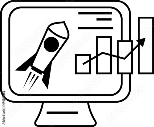 Wallpaper Mural Startup Project Line Icon Torontodigital.ca