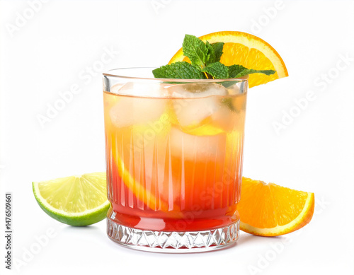 カクテル　果物　アルコール　