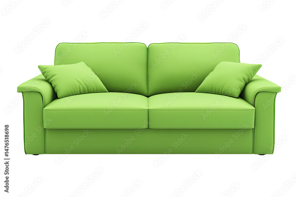 Bright lime green sofa Bright lime green sofa