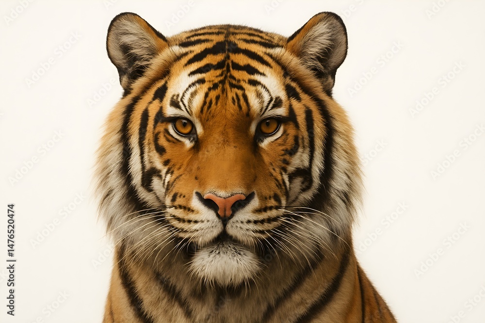 Fototapeta premium Close-Up Portrait of a Bengal Tiger