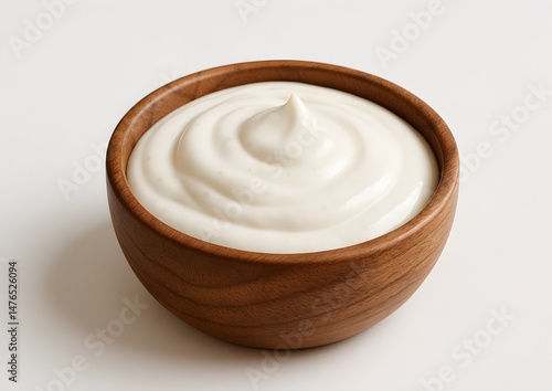 bowl of yogurt