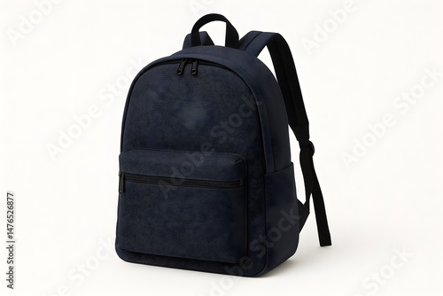 school bag isolated on white