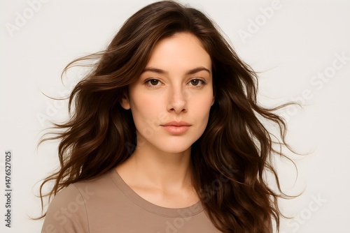 portrait of a young woman