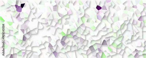 Light blue ash Broken quartz stained Glass Background with White lines, with light green 3d vector design. Terrazzo Texture Vector. Flooring Seamless Pattern background design background.