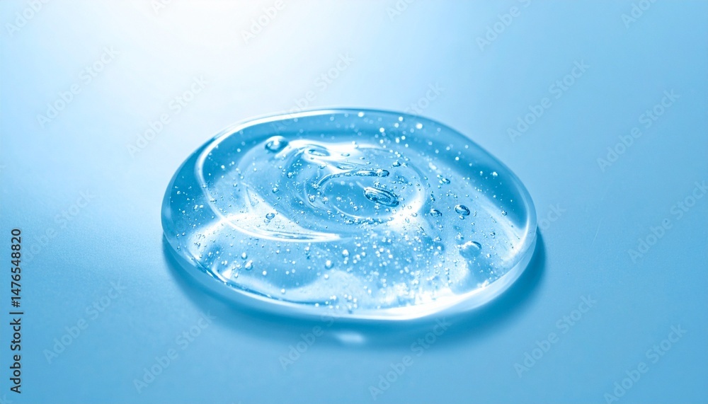 water on blue background water on blue background