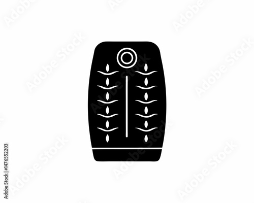 creative details Outline silhouette Air purification icon vector illustration