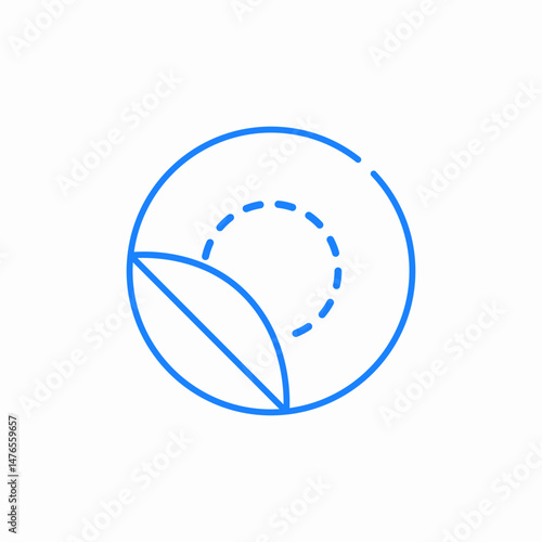 sticker peel design icon sign vector