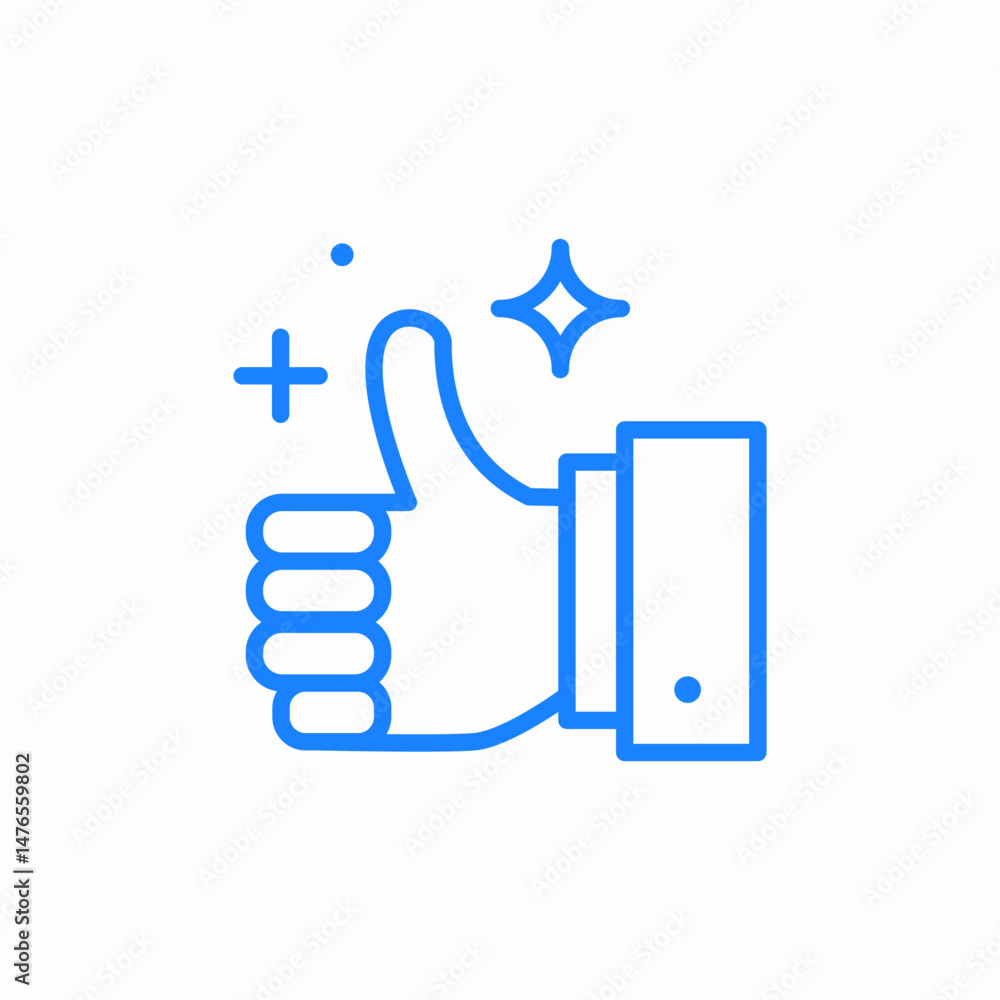 thumbs up approval icon sign vector thumbs up approval icon sign vector