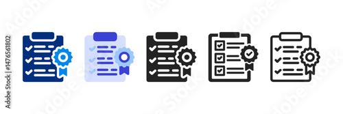 Standart  Icon Set Different Style Collection 