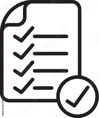 Checklist vector icon
