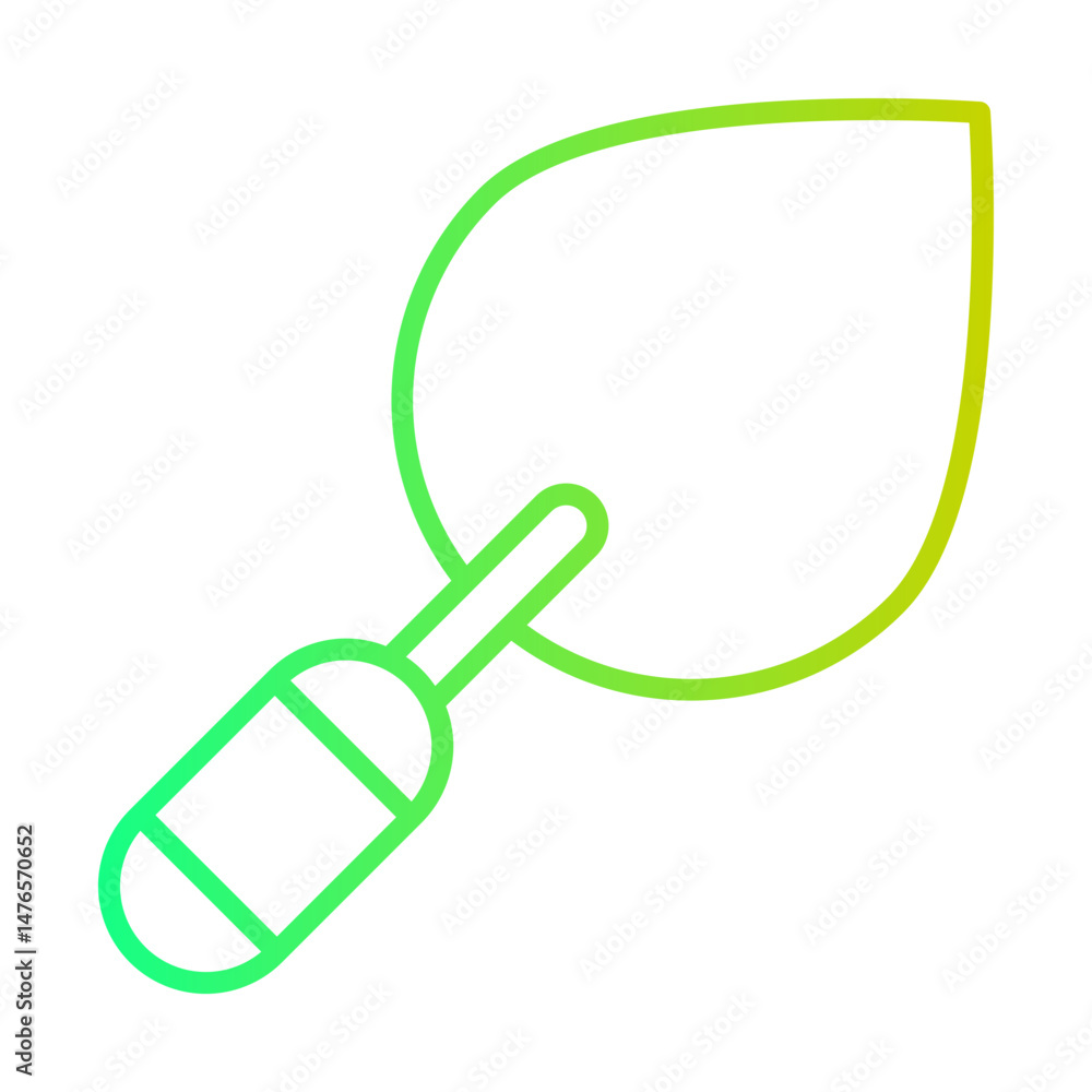 Fototapeta premium Trowel icon design