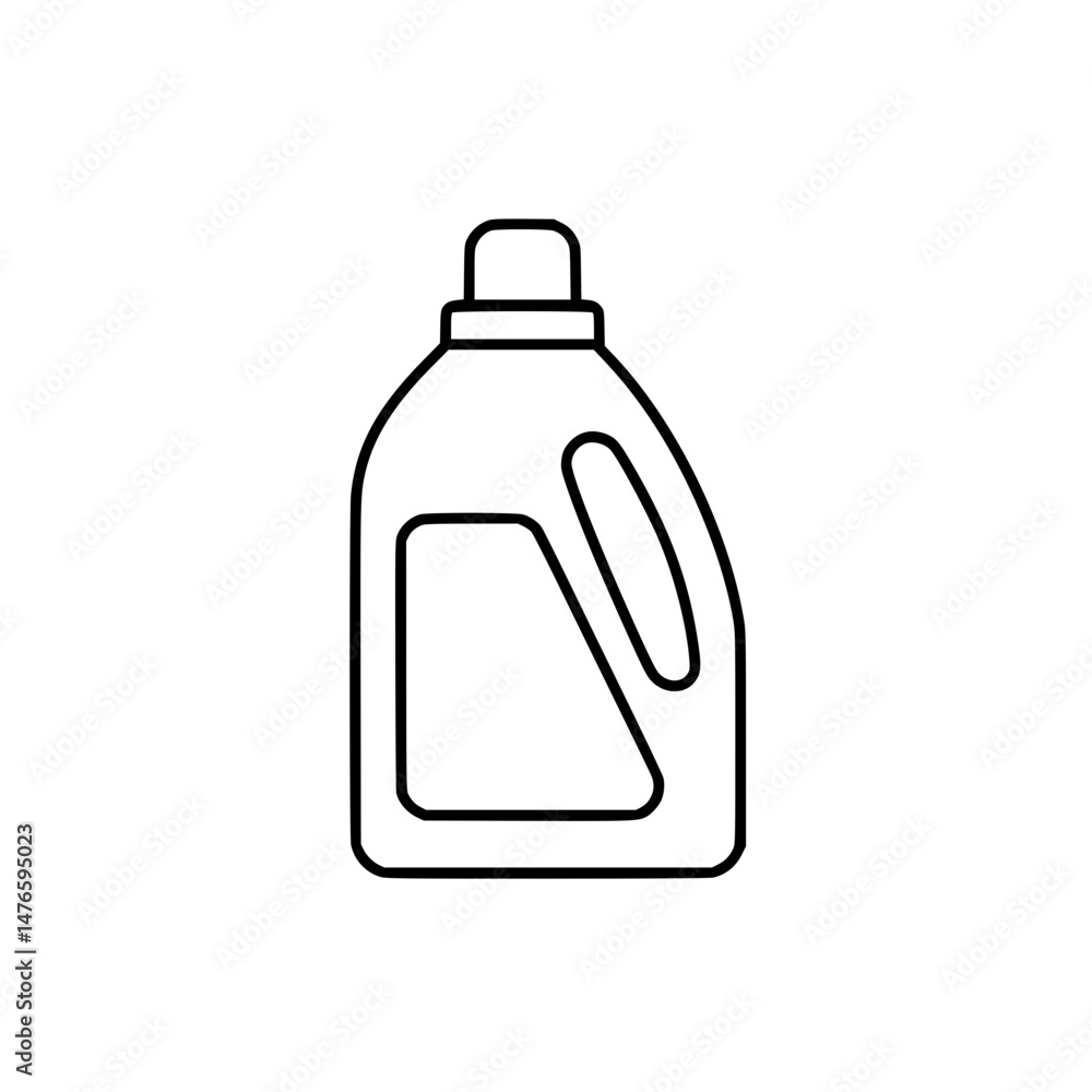 Detergent Bottle Icon Detergent Bottle Icon