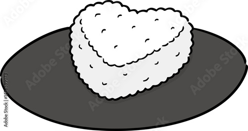 Illustration of rice
