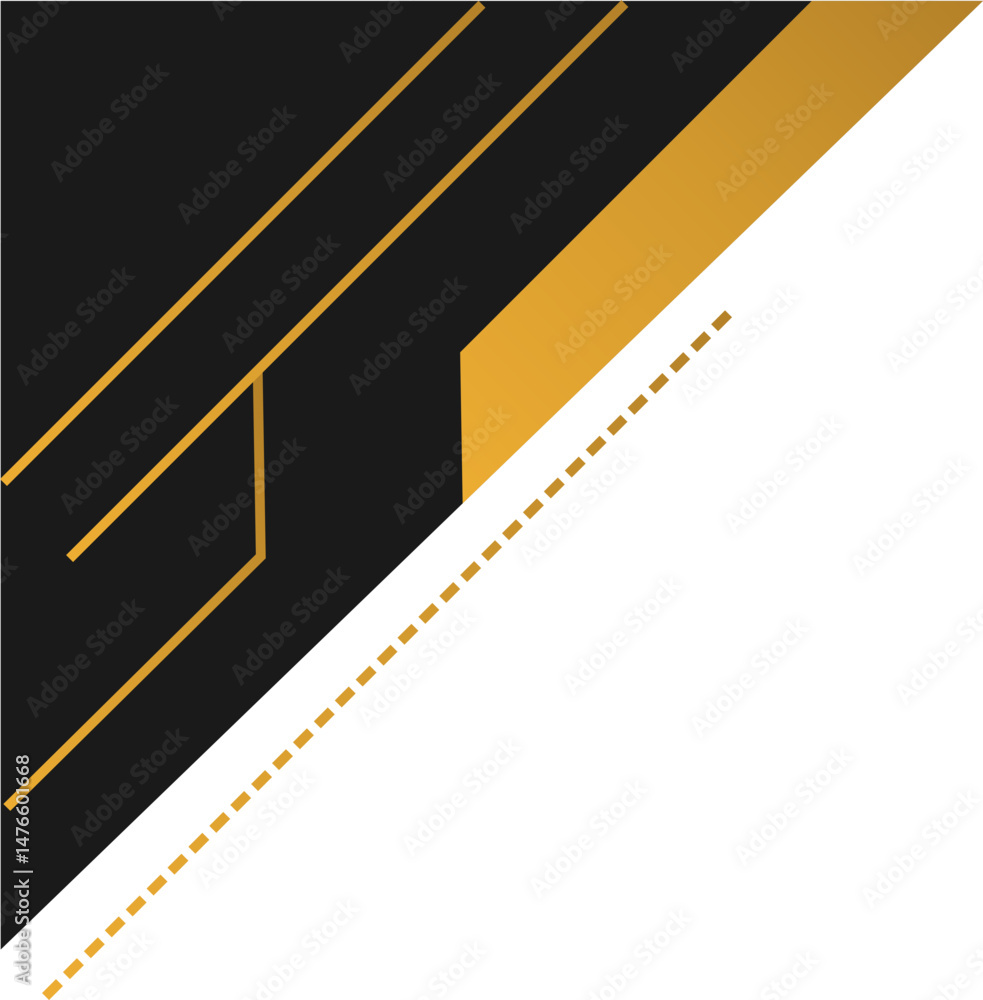 Fototapeta premium Modern Geometric Corner