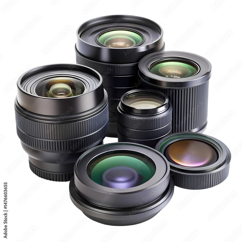 Camera Lenses: Photography Equipment Collection Camera Lenses: Photography Equipment Collection