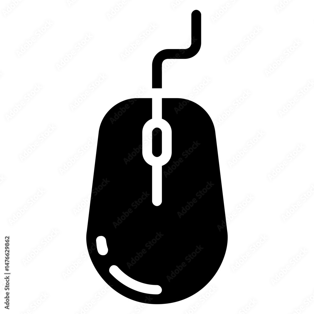 mouse vector glyph icon mouse vector glyph icon