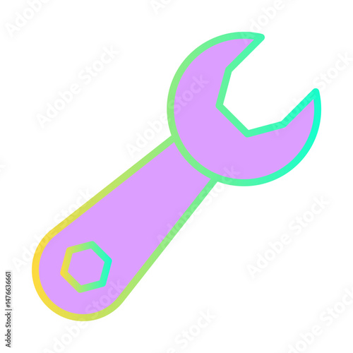 Wrench icon design