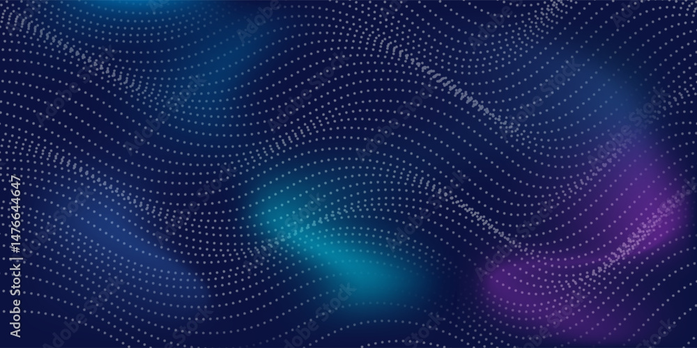 Abstract light point Hi-tech digital technology concept. High tech computer illustration with purple and dark blue simple Abstract light point Hi-tech digital technology concept. High tech computer illustration with purple and dark blue simple