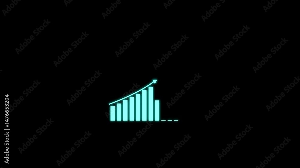 This design visually represents positive trends or data growth. the bars vary in height. Business success concept. Excellent financial concept wealth stock investment. This design visually represents positive trends or data growth. the bars vary in height. Business success concept. Excellent financial concept wealth stock investment.