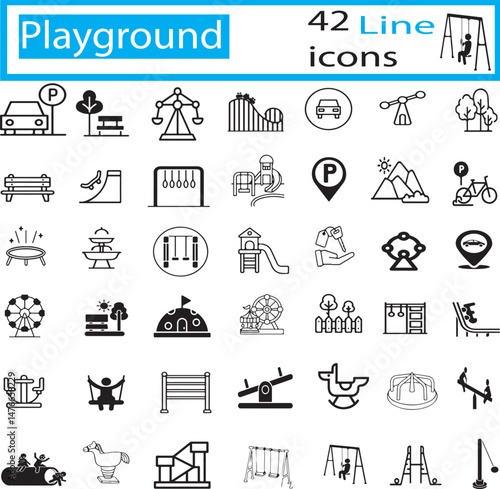 Play Area Icon Library