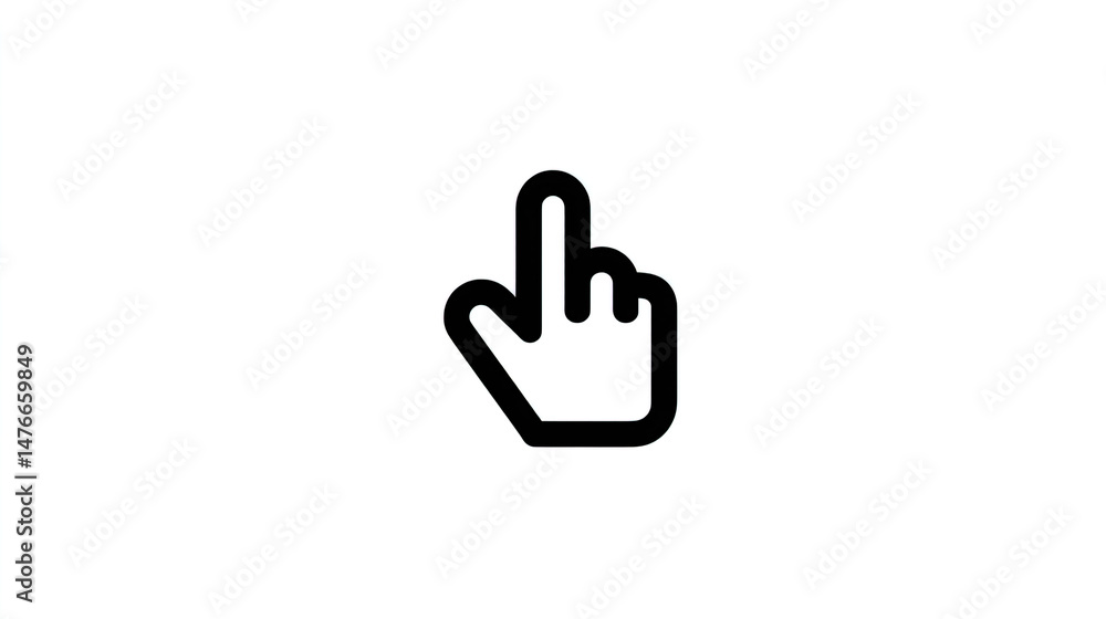 Minimalist Finger Tap Icon Simple Touch Gesture Symbol Hand Pointing Graphic Clean UI Design Finger About to Touch Minimal Design
Minimalist Finger Tap Icon Simple Touch Gesture Symbol Hand Pointing Graphic Clean UI Design Finger About to Touch Minimal Design
