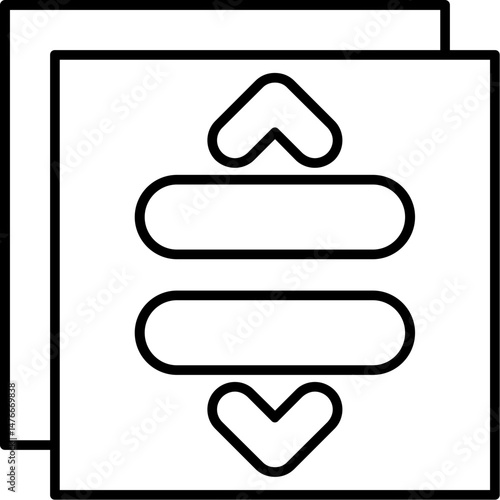 Draggable List Icon