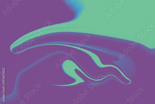 Fluid Emboss Abstract Background.  Fluid gradient mesh. Abstract wavy background