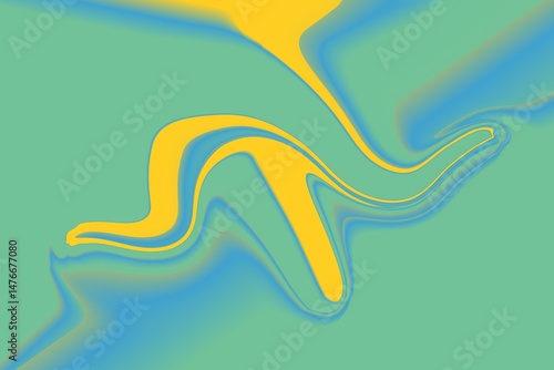 Abstract liquid background. Gradient mesh. Vibrant Gradient Background