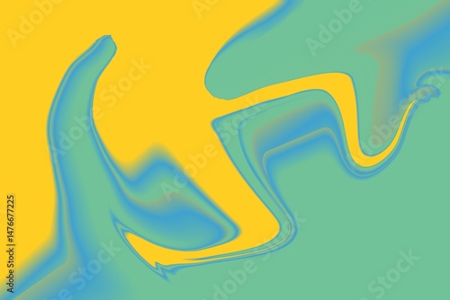 Abstract liquid background. Gradient mesh. Vibrant Gradient Background